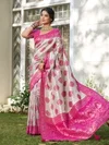 Kundan Silk By Ast Silk Blend Designer Saree